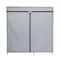 Honey Can Do 60" Gray Wide Double Door Portable Wardrobe Closet